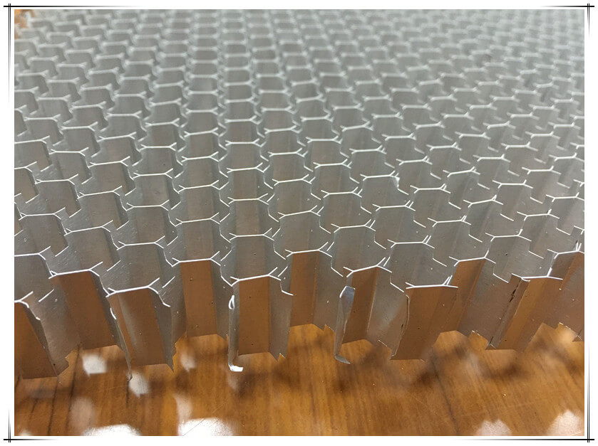 slotting aluminum honeycomb expanded core 